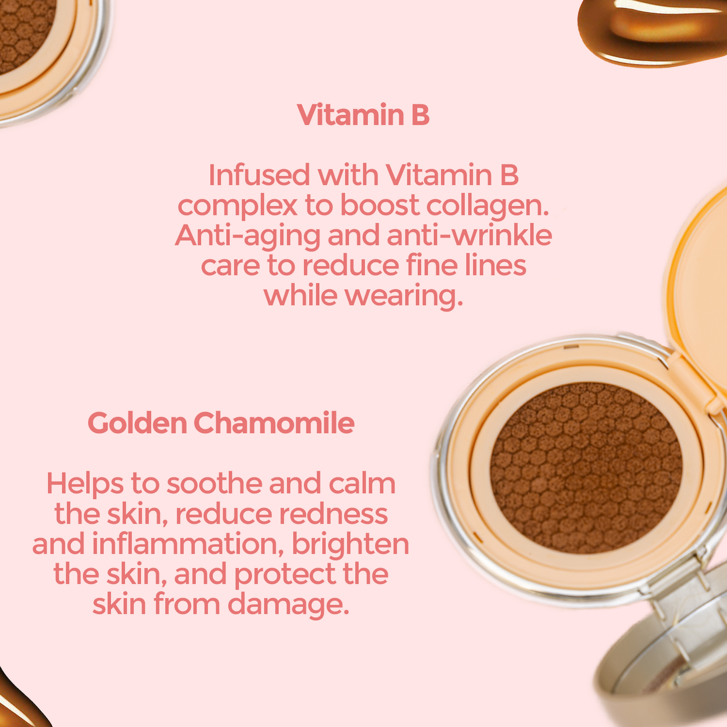 [Package Set] Radiance Repair Skincare Matte Makeup Cushion - Caramel